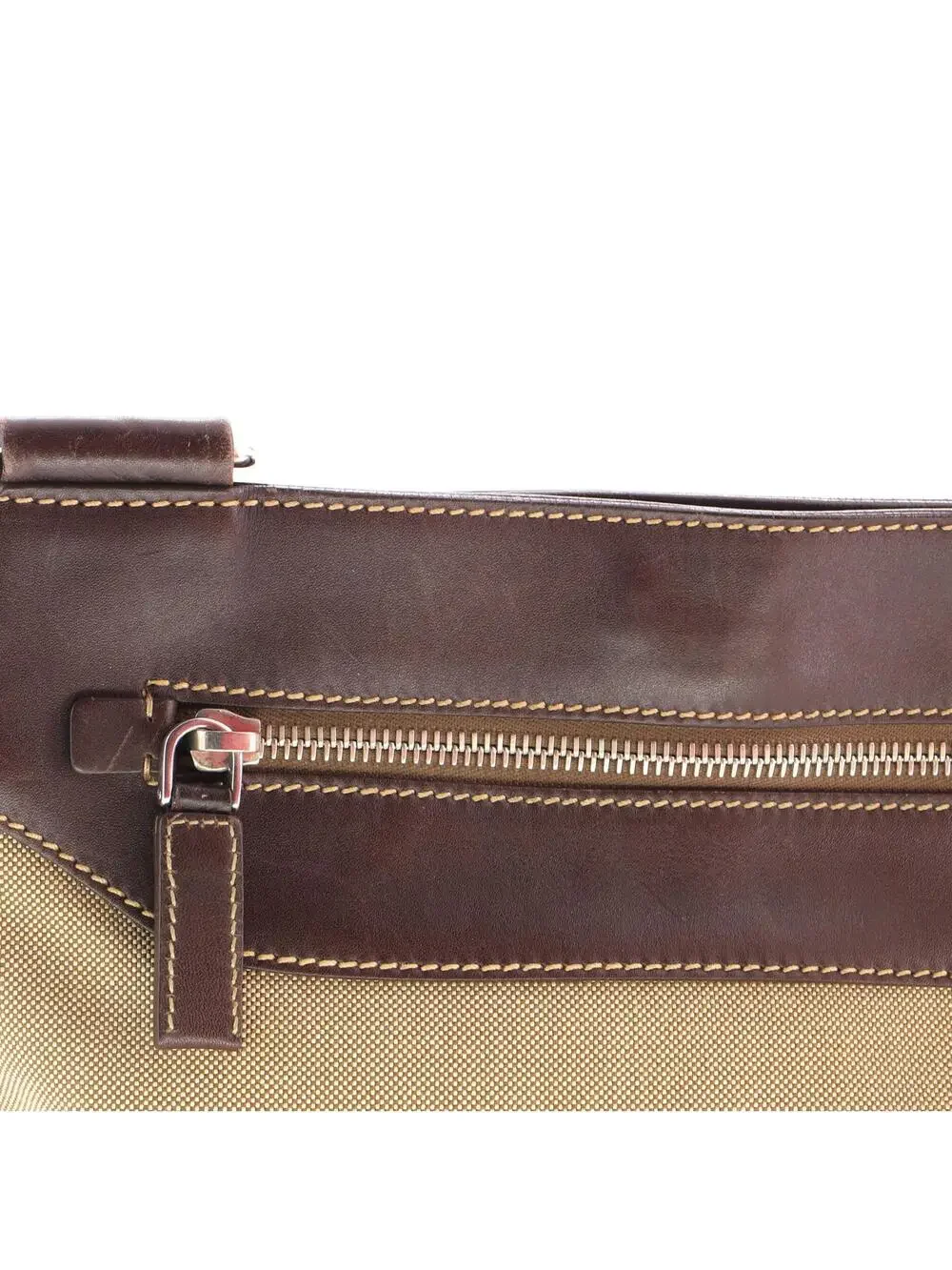 Prada Logo Messenger Bag Canvas With #340628P61B